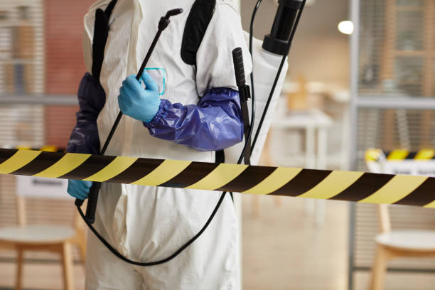 Professional Biohazard Cleanup technician working in Richfield, OH